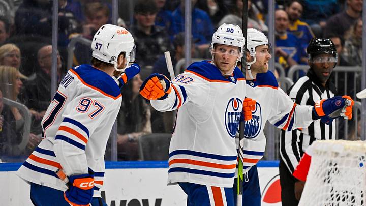 Corey Perry, Leon Draisaitl, Connor McDavid