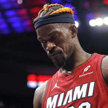 Miami Heat star Jimmy Butler has spoken again with Pat Riley about his request to be traded.