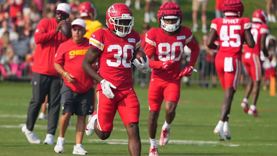 Brashard Smith headlines a group of rookies that has impressed at the Chiefs training camp. | Ed Zurga/Getty Images
