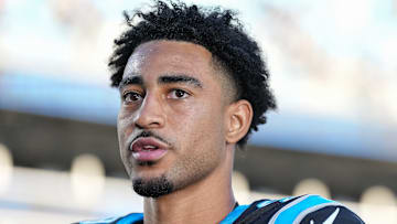 Carolina Panthers quarterback Bryce Young 