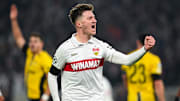 Angelo Stiller foi essencial no sucesso do Stuttgart na temporada