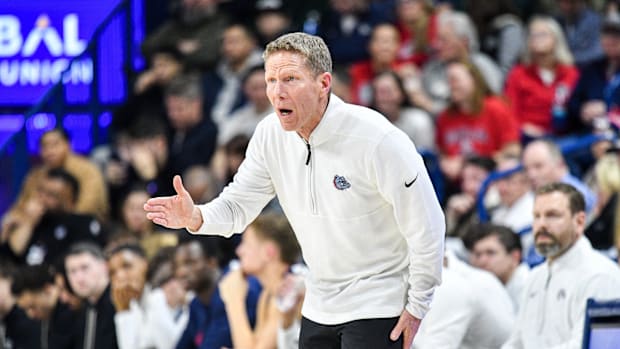 Gonzaga head coach Mark Few.