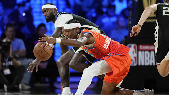 Shai Gilgeous-Alexander and the Thunder dropped the 2024 NBA Cup final against the Bucks, but rebounded to win the NBA Finals. Shai Gilgeous-Alexander and the Thunder dropped the 2024 NBA Cup final against the Bucks, but rebounded to win the NBA Finals.