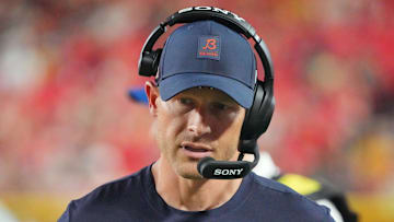 Chicago Bears head coach Ben Johnson