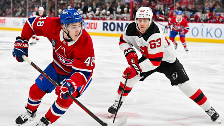 New Jersey Devils v Montreal Canadiens