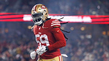 San Francisco 49ers linebacker De'Vondre Campbell (59)