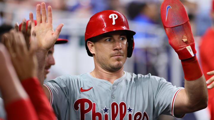 Philadelphia Phillies catcher J.T. Realmuto has been activated off the IL