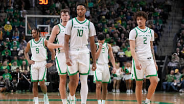 Kwame Evans Jr., Jackson Shelstad, Jadrian Tracey, Nate Bittle, Keeshawn Barthelemy