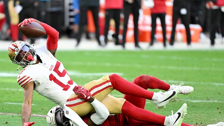 San Francisco 49ers wide receiver Jauan Jennings (15)
