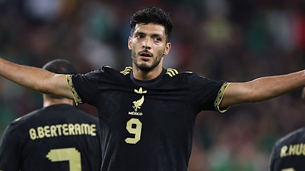 Raul Jimenez representing Mexico.