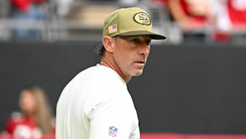 San Francisco 49ers head coach Kyle Shanahan