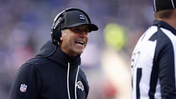 Baltimore Ravens Head Coach John Harbaugh