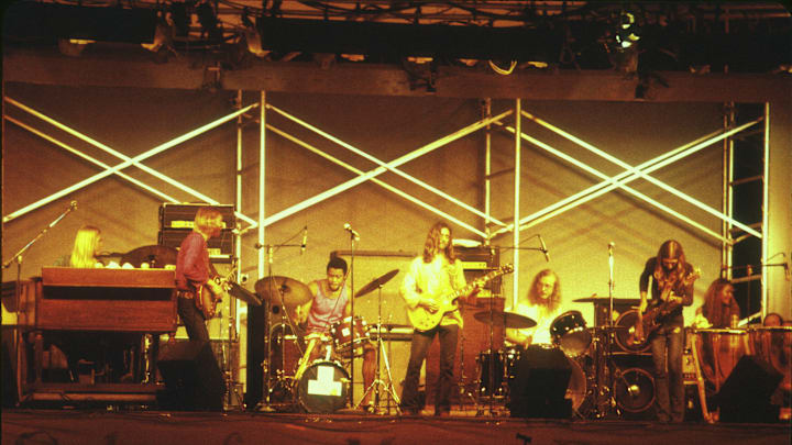 Gregg Allman Archive Image; The Allman Brothers Band Live in Concert