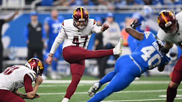 Former Washington Commanders kicker Zane Gonzalez is joining the Atlanta Falcons.