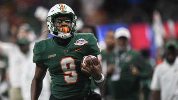Dec. 16, 2023; Atlanta, Georgia, USA; Florida A&M running back Kelvin Dean.