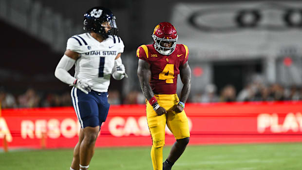 USC Trojans running back Woody Marks 