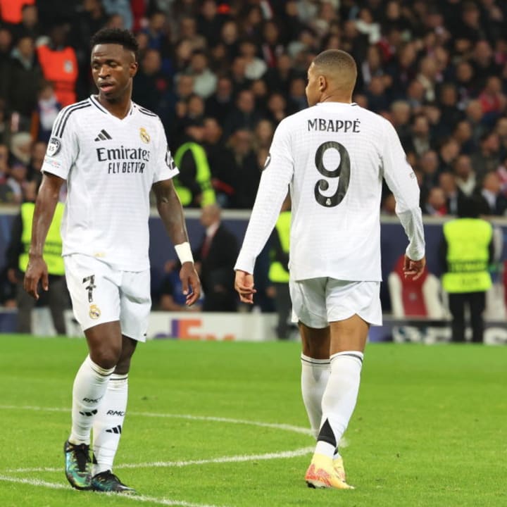Vinicius Jr, Kylian Mbappe