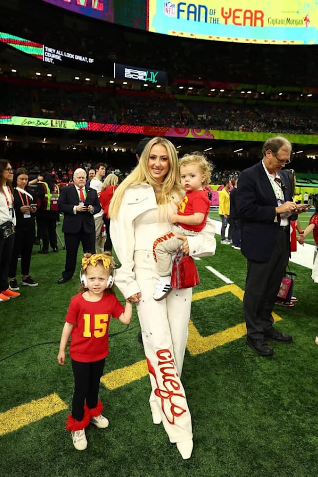 Brittany Mahomes and kids