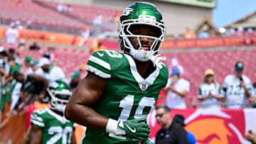 NY Jets wide receiver Isaiah Williams