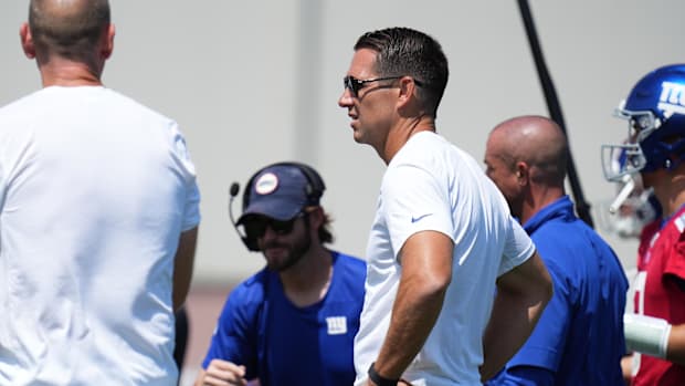 New York Giants general manager Joe Schoen  