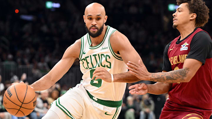 Derrick White and the Celtics welcome the Wizards to TD Garden on Wednesday night.