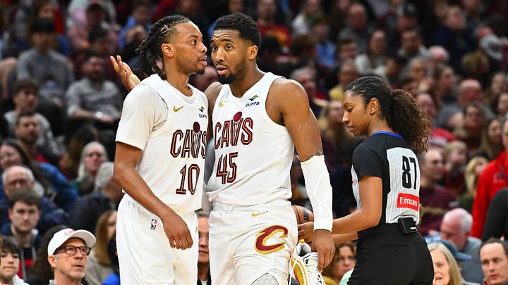 Darius Garland and Donovan Mitchell, Cleveland Cavaliers