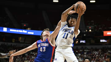 2024 NBA Summer League - Detroit Pistons v Philadelphia 76ers