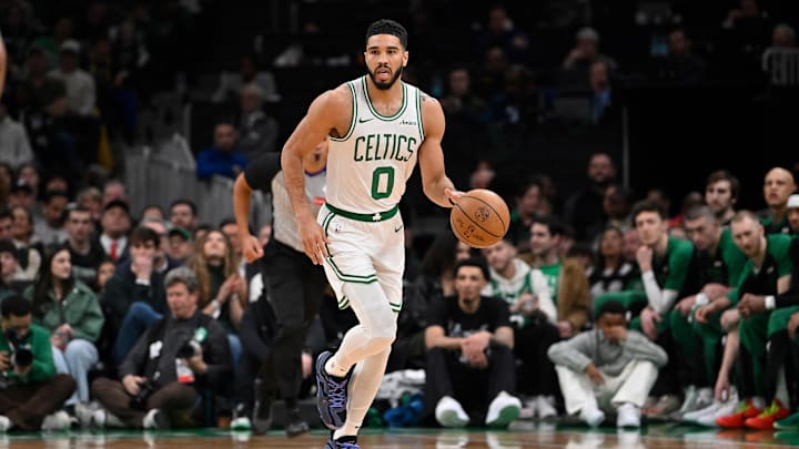 Boston Celtics forward Jayson Tatum is a solid prop target on Sunday.