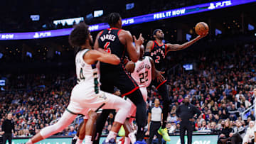 Milwaukee Bucks v Toronto Raptors