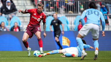 Toronto FC's Federico Bernardeschi was subbed out in the 70th minute with a potential injury versus NYCFC. 