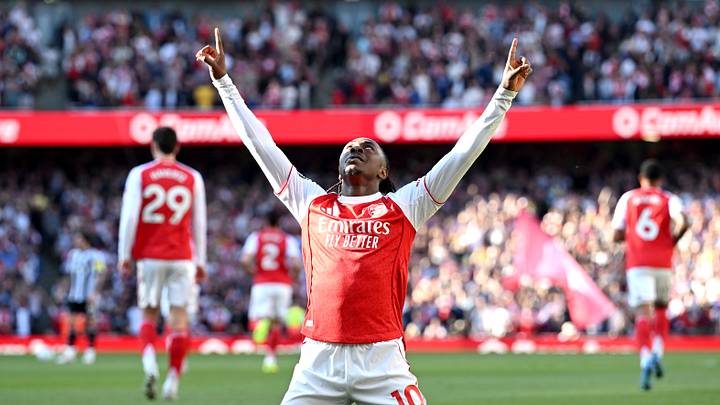 Eberechi Eze scored a brilliant goal to win the match for Arsenal