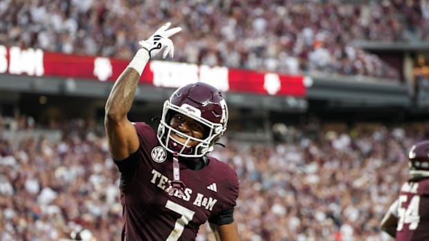 Texas A&M Aggies wide receiver KC Concepcion.