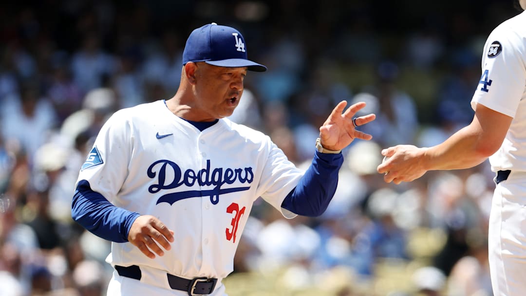 Dave Roberts - Milwaukee Brewers v Los Angeles Dodgers