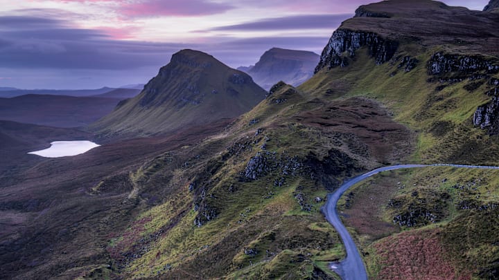 Dawn at the Quiraing on the Isle of Skye