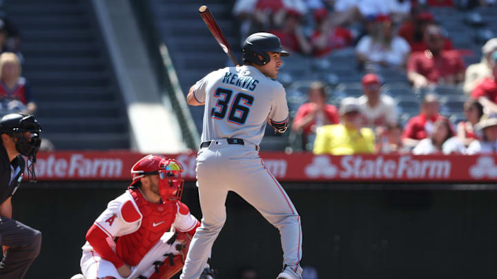 Miami Marlins  v Los Angeles Angels