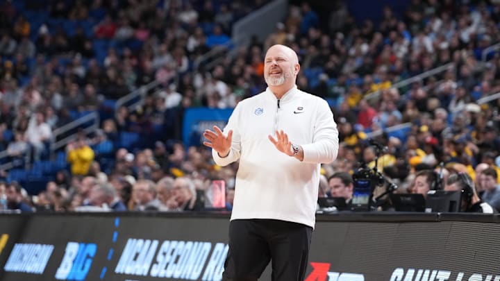 Saint Louis Billikens head coach Josh Schertz 