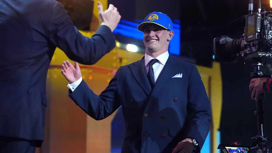 The Rams traded up to select Ty Simpson with the 13th pick in the 2026 NFL draft.