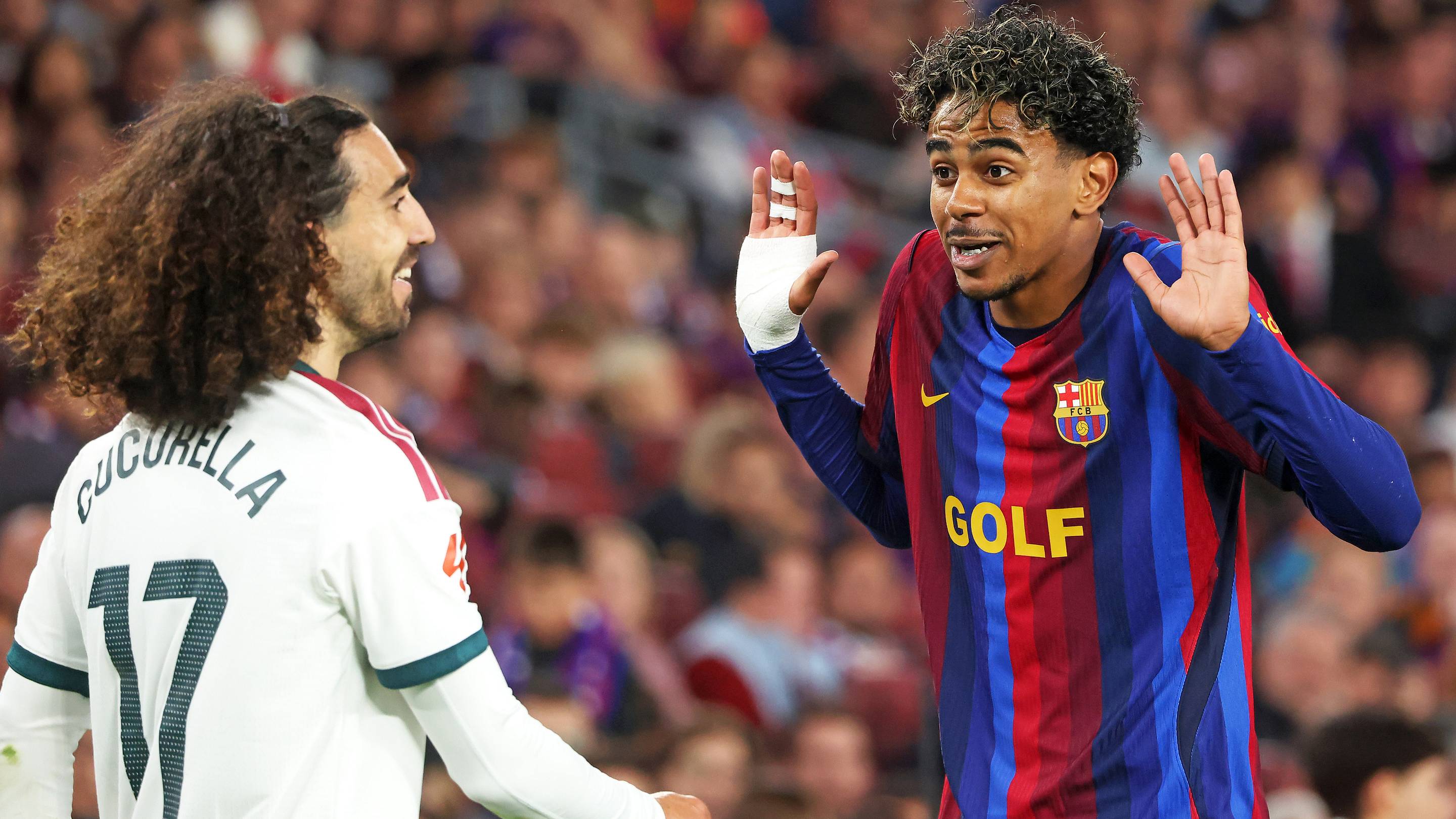 Lamine Yamal had to hilariously eat his words on Marc Cucurella after Clasico loss