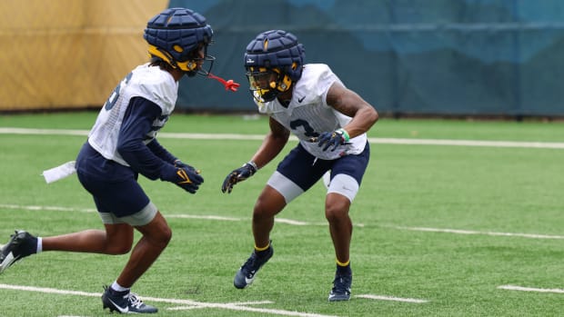 West Virginia University safety Jaheem Joseph.