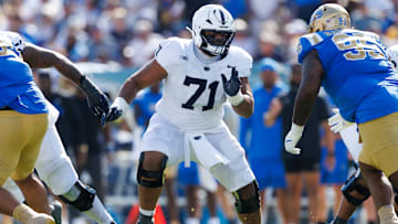Penn State offensive tackle Olaivavega Ioane