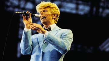 David Bowie during the Serious Moonlight Tour