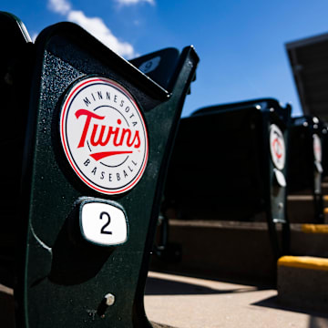 Pitchers and catchers take part in the Minnesota Twins spring training workouts at Hammond Stadium on Fort Myers on Thursday, Feb. 15, 2024.