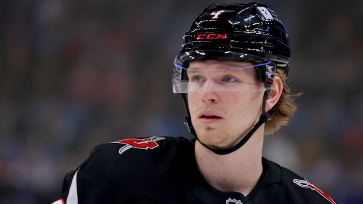 Buffalo Sabres defenseman Bowen Byram