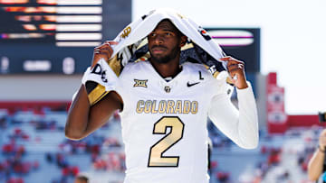Colorado QB Shedeur Sanders.