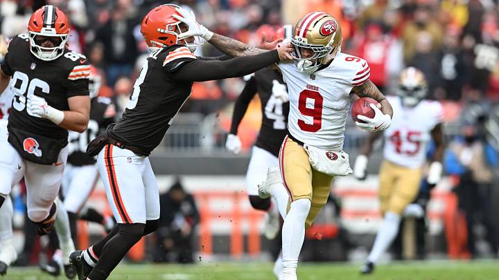 San Francisco 49ers v Cleveland Browns