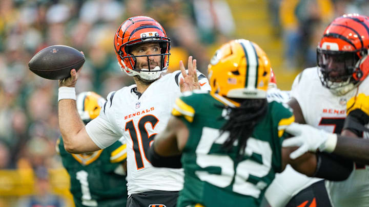 Joe Flacco will make his second start for the Bengals barely a week after he was brought in.