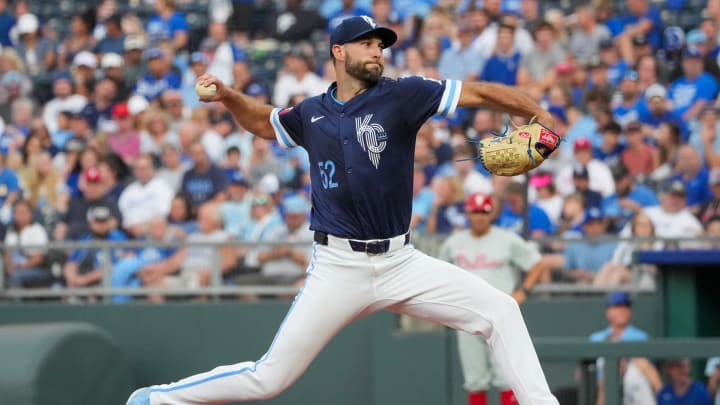 Kansas City Royals starting pitcher Michael Wacha.