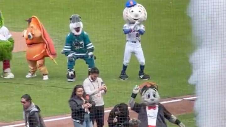 San Francisco Giants mascot Lou Seal was inducted into the Mascot Hall of Fame on Sunday.