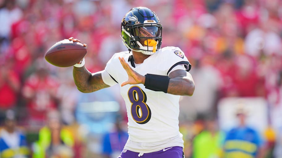Baltimore Ravens quarterback Lamar Jackson