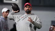 Ohio State Buckeyes head coach Ryan Day
